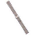 Miniatyrbilde 2 av 3: For Garmin Lily 2 Klokkereim 7-Perler 14mm Rustfritt Stål Erstatningsreim Silver Rose Gold