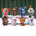 Miniatyrbillede 1 af 4: 8 stk. Five Nights At Freddy's Fnaf Action Mini Figur Legetøj Figur[HK]