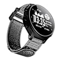Miniatyrbillede 4 af 5: Til Garmin Forerunner 220/230/235/630/735XT Loop Fastener Urrem 20mm Nylon Udskiftningsrem Black