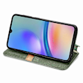 Miniatyrbild 3 av 5: För Samsung Galaxy A05s 4G Läderfodral Präglad Romb Plånboks Telefonfodral [HK] Style C Multicolor