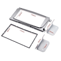 Miniatyrbillede 3 af 5: 2Din Bil Stereo Radio DVD Panel Audio Mount Fascia Kit til Focus II Mondeo C-Max Galaxy II Kuga[HK] silver