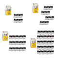 Miniatyrbillede 4 af 5: Little Blow Baggies *Prank Stickers*, Coke Bag Stickers Prank, Little Blow Baggie Hot[HK] 20pcs
