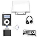 Miniatyrbilde 1 av 4: Trådløs Bluetooth-kompatibel Sender Hifi Audio Dongle Adapter For Ipod Classic/touch[HK] Black