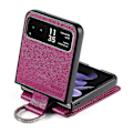 Miniatyrbillede 3 af 5: Litchi Tekstur Læder Telefon Cover Til Motorola Razr 40 S202412274918[HK] Purple