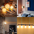 Miniatyrbillede 5 af 5: WXH 6 stk. B22 LED Pære 3W Golfkugle Pærer B22 Bajonet Lille Globe Pære Glødepære Dæmpbar[HK]