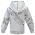 Miniatyrbilde 3 av 5: 2023-Dj Marshmello Barne Hvit 3D-Printet Genser Sett Halloween Karneval Party Kostyme R_a[HK] 130cm