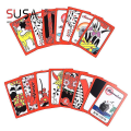 Miniatyrbild 2 av 5: Koreanska japanska Pvc vattentäta Mahjong Gostop Go Stop brädspel kort Populärt familjespel Go-stop Hanafuda kort Shry Hk[HK]