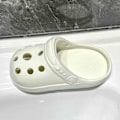 Miniatyrbild 5 av 5: HK  Roliga Crocs askfattsprydnader - Crocs askfattsprydnader i keramik, roliga anti-flygaska prydnader, 100 % nya black