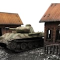 Miniatyrbild 5 av 5: 1/72 Trä Europeiskt Hus För Mikro Landskap Sandbord Arkitektur Modell Stil A[HK] Style A 8cm