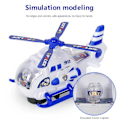Miniatyrbild 4 av 5: Helikopterleksak, Helikopter med 4D Fantastiska Realistiska Ljus och Ljud, Automatisk Bump Go Leksak för Barn Pojkar Flickor, Födelsedag eller Julgåva[HK] B