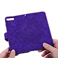 Miniatyrbild 3 av 5: Plånboksfodral för XiaoMi RedMi NOTE 8 PRO Premium PU Läder Flip Cover Mandala[HK] Purple