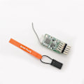 Miniatyrbilde 1 av 5: 4100E 2.4GHz 4-kanals mottaker DSM2 Mini FULL RANGE +800m 4100x RC Fly for JR / Sender[HK] Green