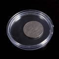 Miniatyrbillede 2 af 4: 110 stk Små Runde Transparente Plastikmøntkapsler Æske, 10 stk 22mm & 100 stk 21mm[HkkK]