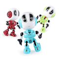 Miniatyrbillede 2 af 5: Talende robot til børn, interaktivt legetøj mini robot legetøj talende robot legetøj, Promotion[HK] Blue