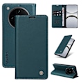 Miniatyrbillede 1 af 5: Til Oppo Find X8 Pro 5G Wallet Case YIKATU YK-001 PU Læder Telefon Cover med Stand -[HK] Green Multicolor