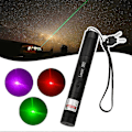 Miniatyrbild 2 av 5: 532nm Fokuserbar Laserpenna Multifunktionell Laserpekare för Presentationer[HK] Red Light
