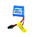 Miniatyrbillede 1 af 5: 18350 7.4V 600mAh Li-ion Batteri til JJR/C S1 S2 S3 H100 H106 RC Speedbåd Yacht[HK]