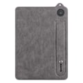 Miniatyrbild 3 av 5: Fodral med handrem, stativ och läderöverdrag för Amazon Fire HD 8 (2024)/(2020) [HK] Style B Multicolor