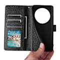 Miniatyrbild 5 av 5: Plånboksfodral för Oppo F27 5G/Reno12 F 4G/Reno12 F 5G/Reno12 FS PU Läderfodral[HK] Style A Multicolor