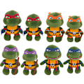 Miniatyrbild 3 av 4: Teenage Mutant Ninja Turtles Plysch Tmnt Leonardo Plushie Söta Sköldpadds Plushies Dockor För Barn[HhkK] Orange 25cm