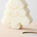 Miniatyrbilde 2 av 4: Juletrær Aromaterapi Lys Treformet Lys Jul Hjemmedekorasjon Skrivebord Håndverk Gave Hvit[HK]