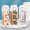 Pikkukuva 5 / 5: IC 500ml/1000ml Maitotölkkivesipullo Läpinäkyvä Muovinen Kannettava S[HK]