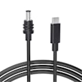 Miniatyrbillede 2 af 5: For Starlink Mini USB C til DC 5.5mm x 2.1mm Strømkabel, 20V 100W Ladekabel, Erstatningskabel til Starlink Mini Dele[HK] size 2m