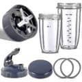 Blenderbytesats för Nutribullet 600W 900W PRO - Inkluderar blad och tätningar 25-26[HK]