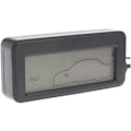 Miniatyrbild 2 av 5: Mini bil digital termometer LCD-display inomhus utomhus temperaturmätare mätare med kabelgivare för 12v bilar fordon(svart)(1st)[HkkK]
