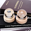 Miniatyrbillede 4 af 4: LED Krystal Bordlampe USB 3D Måne Galaxy Globe Natlampe Børn Julepynt Gave[hk] Saturn