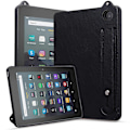 Miniatyrbilde 5 av 5: For Amazon Fire HD 8 (2024)/(2020) Deksel Håndstropp Støtte Lær Tablet Cover[HK] Style E Multicolor