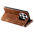 Pikkukuva 4 / 5: Puhelinkotelo Xiaomi Redmi Note 14 Pro 5G 14 Pro 5G Poco X7 5G -puhelimelle, nahkakansi vetoketjullisella lompakolla 9 C[HK] Brown Multicolor