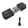 Miniatyrbilde 1 av 5: Sender for PS5 Bluetooth-kompatible hodesett Mottaker Hodetelefon Dongle