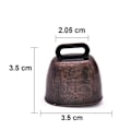 Pikkukuva 5 / 5: (UUSIKUVIO) Metalliset lehmänkellot meluntekijät soittokellot jalkapallopeleihin, häihin, luokkahuonekäyttöön[HK] style3658