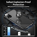 Miniatyrbild 2 av 5: Skal till iPhone 16 Plus Anti-Spy Dubbelsidigt Härdat Glas+Magnetisk Metallram Telefonskal - Svart[HK] Multicolor Blue