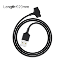 Miniatyrbilde 5 av 5: Smartklokke USB Ladekabel Armbånd Lader for Fitbit Ionic[HK] Style B