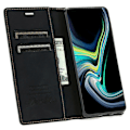 Pikkukuva 2 / 5: Samsung Galaxy A26 5G Lompakkokotelo Magneettisella Sulkimella Nahkainen Puhelinkotelo -[HK] Multicolor Black