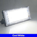 Pikkukuva 1 / 5: 50W Ip65 Vedenpitävä Ulkokäyttöön Tarkoitettu LED-valonheitin [HK] Cool White
