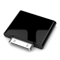 Miniatyrbilde 1 av 4: Hiborth Trådløs Bluetooth-kompatibel Sender HiFi Audio Dongle Adapter for iPod Classic/Touch[HK] Black