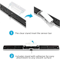 Miniatyrbillede 4 af 5: Sensor Bar til Wii, Udskiftningskablet infrarød strålesensorbar til Nintendo Wii og Wii U-konsol [HK]
