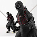 Pikkukuva 3 / 5: Toimintahahmo Godzilla Resurgence Shin Monster Pvc -kokoelmamalli Lelulelulahja[HK]