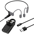 Pikkukuva 1 / 5: Shokz Openswim Pro S710 -luujohdekuulokkeiden lataussovitin Type-C magneettiliitin [HK]