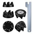 Miniatyrbillede 1 af 5: 6 pakker 9704230 Blender kobling Blender kobling udskiftningsdele med 1 nøgle kompatibel kompatibel Kitchen Aid Wp9704230vp Wp9704230[HK]