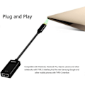 Pikkukuva 2 / 5: USB C - HDMI 4K @ 60 Hz, HDMI-sovitin USB C HDMI Type C, Thunderbolt[HK]