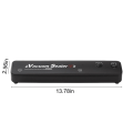 Miniatyrbilde 3 av 5: Vakuumforsegler, matvakuumforseglermaskin, automatisk matvakuumforsegler for matbevaring forsegling pakkesystem [HK] Black