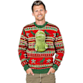 Miniatyrbild 4 av 4: Unisex Jultröja, Rolig 3D Söt Dinosaurie Dock Pullover Tröja, Kul Fest Kläder Semester Jumper Top, För Kvinnor Män-yujia[HK] Green M