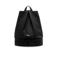 Miniatyrbilde 1 av 3: Tørr og våt separasjon sportsbag svømme ryggsekk vanntett strand oppbevaring treningsbag[HK] Black Regular Size