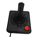 Pikkukuva 4 / 5: Peli Joystick-ohjain 2600-pelikonsolille, 4-suuntainen vipu ja yksi toimintopainike, retro-peliohjain [HK]