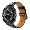 Pikkukuva 3 / 5: Type C Samsung Galaxy Watch Ultra 47mm -kellon korvaava aito nahkaranneke [HK] Style D Multicolor
