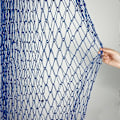 Miniatyrbillede 2 af 5: Hamp Reb Sikkerhedsnet Børn Anti-Fald Net Dekorativt Net til Trapper Altaner Børnehave Klatring Retro Vægdekoration, 100x200CM (Beige)[HK] Blue